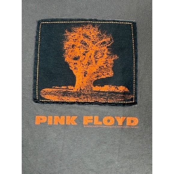 Anthill Rockware Pink Floyd Tree Of Half Life Gray Band Tee Mens L - Picture 2 of 7